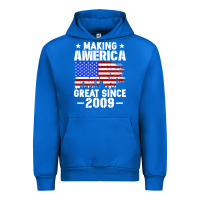 Cobalt vintage making america great since 2009 Urban Hoodie - artisFamous