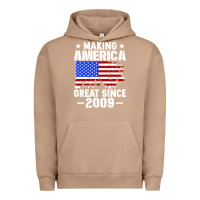 Pigment Burro vintage making america great since 2009 Urban Hoodie - artisFamous