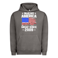Pigment Tornado vintage making america great since 2009 Urban Hoodie - artisFamous