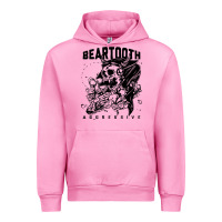 Fuchsia Pink Beartooth Urban Hoodie - artisFamous