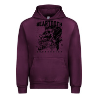 Mauve Wine Beartooth Urban Hoodie - artisFamous