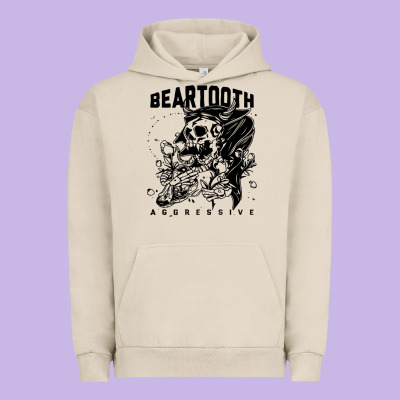 Beartooth Urban Hoodie Designed By Artisfamous