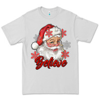 Dove Grey santa believe Premium Tee - RanaPortraitStore