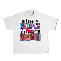 Lunar Rock Less people more dogs Mother's Day Urban Heavy Tee - FaDigitalArtStudio