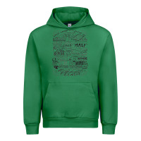 Emerald schitt's creek fold in the cheese Urban Hoodie - artisFamous