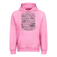 Fuchsia Pink schitt's creek fold in the cheese Urban Hoodie - artisFamous