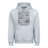 Heather Grey schitt's creek fold in the cheese Urban Hoodie - artisFamous