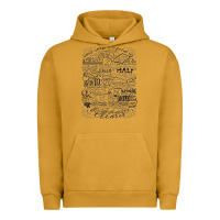 Pigment Peanut Butter schitt's creek fold in the cheese Urban Hoodie - artisFamous