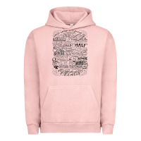 Pigment Salmon schitt's creek fold in the cheese Urban Hoodie - artisFamous
