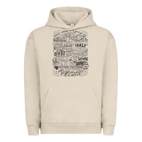 Pigment French Oak schitt's creek fold in the cheese Urban Hoodie - artisFamous