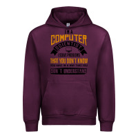 Mauve Wine computer scientist programmer Urban Hoodie - artisFamous