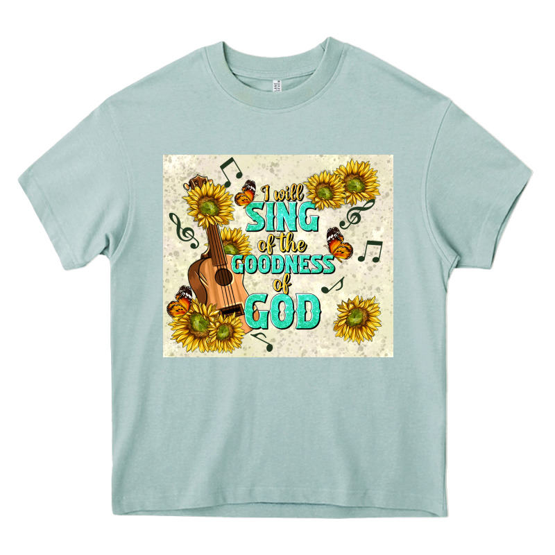 I Will Sing Of The Goodness Of God Heavy Core Tee by TumblerDesignByShophia | Teevron