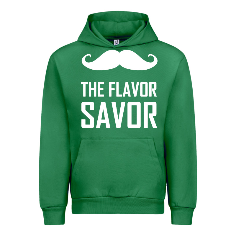 Mustache The Flavor Savor Urban Hoodie by artisFamous | Teevron