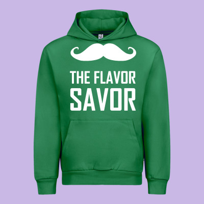 Mustache The Flavor Savor Urban Hoodie Designed By Artisfamous