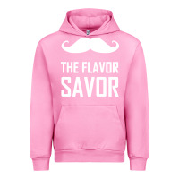 Fuchsia Pink mustache the flavor savor Urban Hoodie - artisFamous