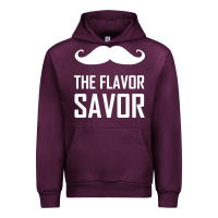 Mauve Wine mustache the flavor savor Urban Hoodie - artisFamous