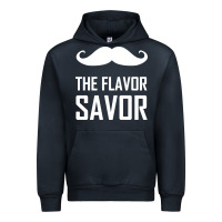 Navy mustache the flavor savor Urban Hoodie - artisFamous