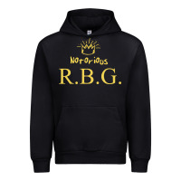 Black rbg ruth bader ginsburg Urban Hoodie - artisFamous