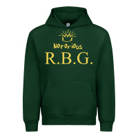 Forest Green rbg ruth bader ginsburg Urban Hoodie - artisFamous