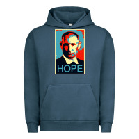 Pigment Midnight Navy putin hope style Urban Hoodie - artisFamous