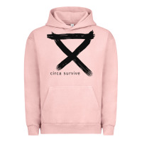 Pigment Salmon CIRCA SURVIVE Urban Hoodie - artisFamous