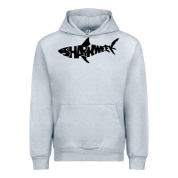 Heather Grey shark week Urban Hoodie - artisFamous