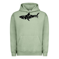 Pigment Oil Green shark week Urban Hoodie - artisFamous