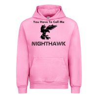 Fuchsia Pink you have call me nighthawk Urban Hoodie - artisFamous