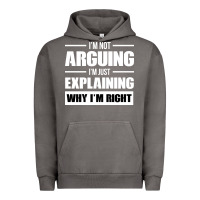 Pigment Tornado I'M NOT ARGUING I'M JUST EXPLAINING WHY I'M RIGHT FUNNY Urban Hoodie - artisFamous