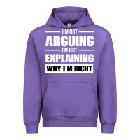 Tulip I'M NOT ARGUING I'M JUST EXPLAINING WHY I'M RIGHT FUNNY Urban Hoodie - artisFamous