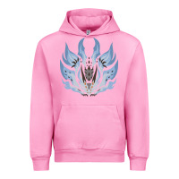 Fuchsia Pink chaotic xeno'jiiva Urban Hoodie - artisFamous