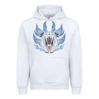 White chaotic xeno'jiiva Urban Hoodie - artisFamous