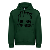 Forest Green baby groot Urban Hoodie - artisFamous
