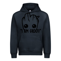 Navy baby groot Urban Hoodie - artisFamous