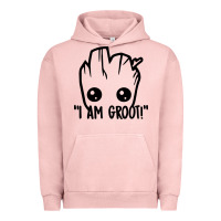 Pigment Salmon baby groot Urban Hoodie - artisFamous