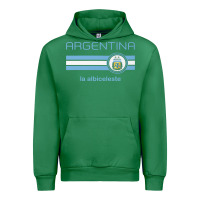 Emerald soccer argentina jersey argentinian football la albiceleste Urban Hoodie - artisFamous