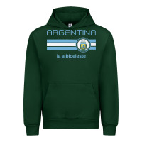Forest Green soccer argentina jersey argentinian football la albiceleste Urban Hoodie - artisFamous