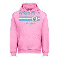 Fuchsia Pink soccer argentina jersey argentinian football la albiceleste Urban Hoodie - artisFamous