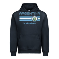 Navy soccer argentina jersey argentinian football la albiceleste Urban Hoodie - artisFamous