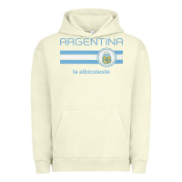 Pigment Pistachio soccer argentina jersey argentinian football la albiceleste Urban Hoodie - artisFamous