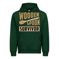 Forest Green wooden spoon survivor Urban Hoodie - artisFamous