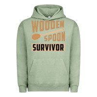 Pigment Oil Green wooden spoon survivor Urban Hoodie - artisFamous