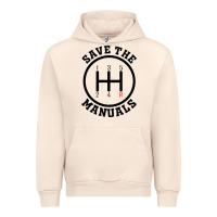 Sandshell save the manuals (black) Urban Hoodie - artisFamous