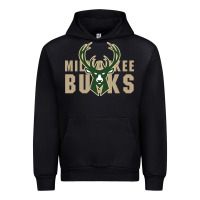 Black Milkwaukee Bucks Urban Hoodie - artisFamous