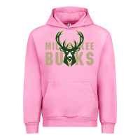 Fuchsia Pink Milkwaukee Bucks Urban Hoodie - artisFamous
