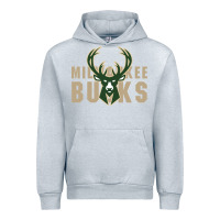 Heather Grey Milkwaukee Bucks Urban Hoodie - artisFamous