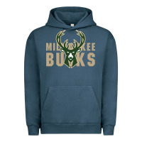 Pigment Midnight Navy Milkwaukee Bucks Urban Hoodie - artisFamous