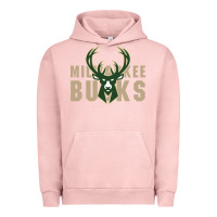 Pigment Salmon Milkwaukee Bucks Urban Hoodie - artisFamous
