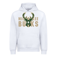 White Milkwaukee Bucks Urban Hoodie - artisFamous