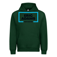 Forest Green Eric Adams for mayor Urban Hoodie - artisFamous